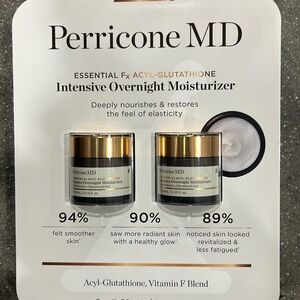 NWT Perricone MD Essential Fx Intensive Overnight Moisturizer  2X 59Ml